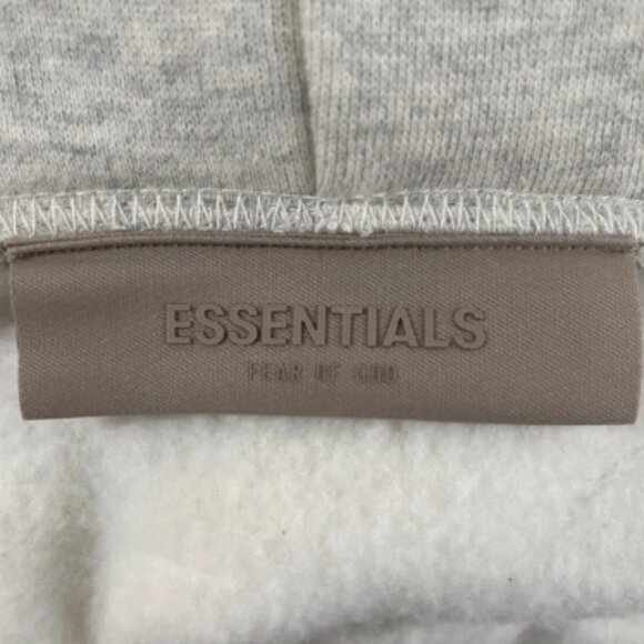 Essentials Gray Hoodie for Men - Picture 5 of 11